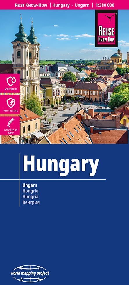 REISE KNOW HOW - Reise Know-How Landkarte Ungarn Hungary (1:380.000) - Preis vom 18.10.2026 15:28:09 h
