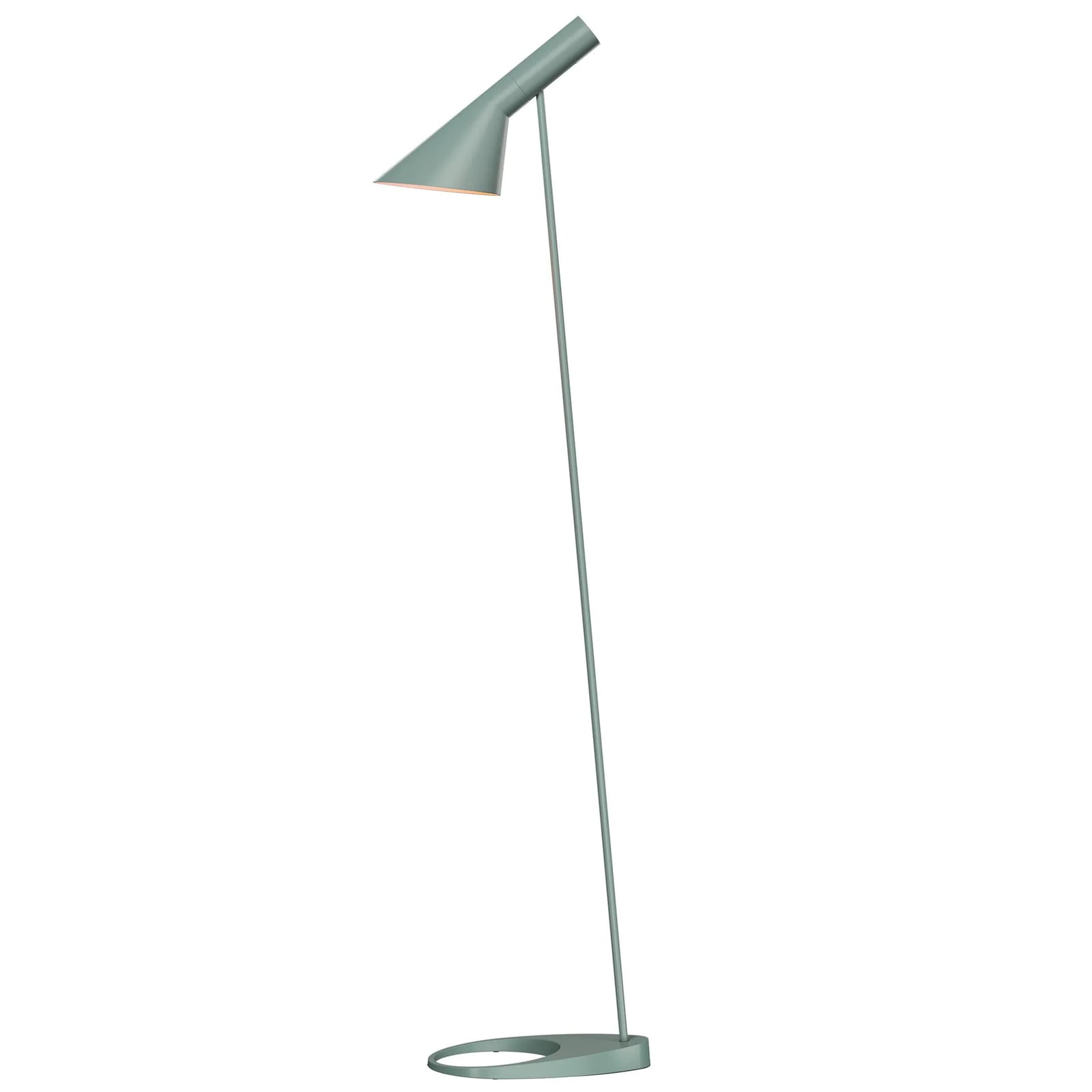 Louis Poulsen AJ vloerlamp in licht petroleum