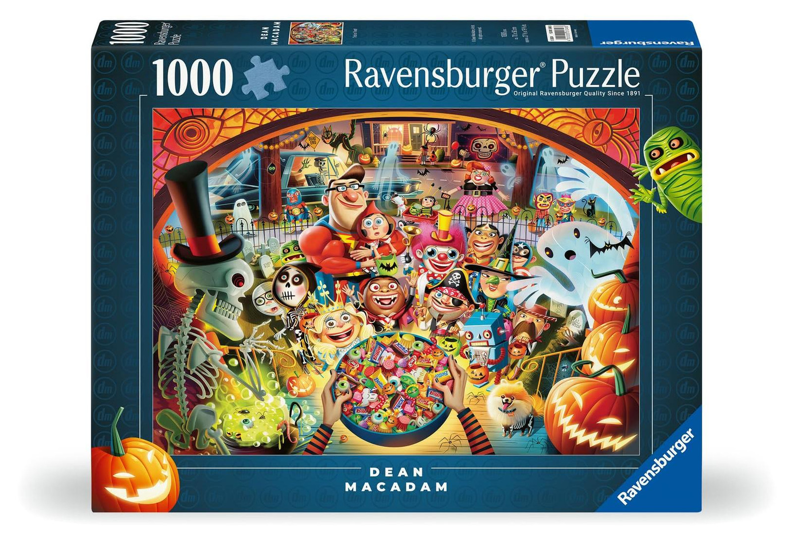 Ravensburger Puzzel voor volwassenen 1000 stukjes Snoep of juist zuur?