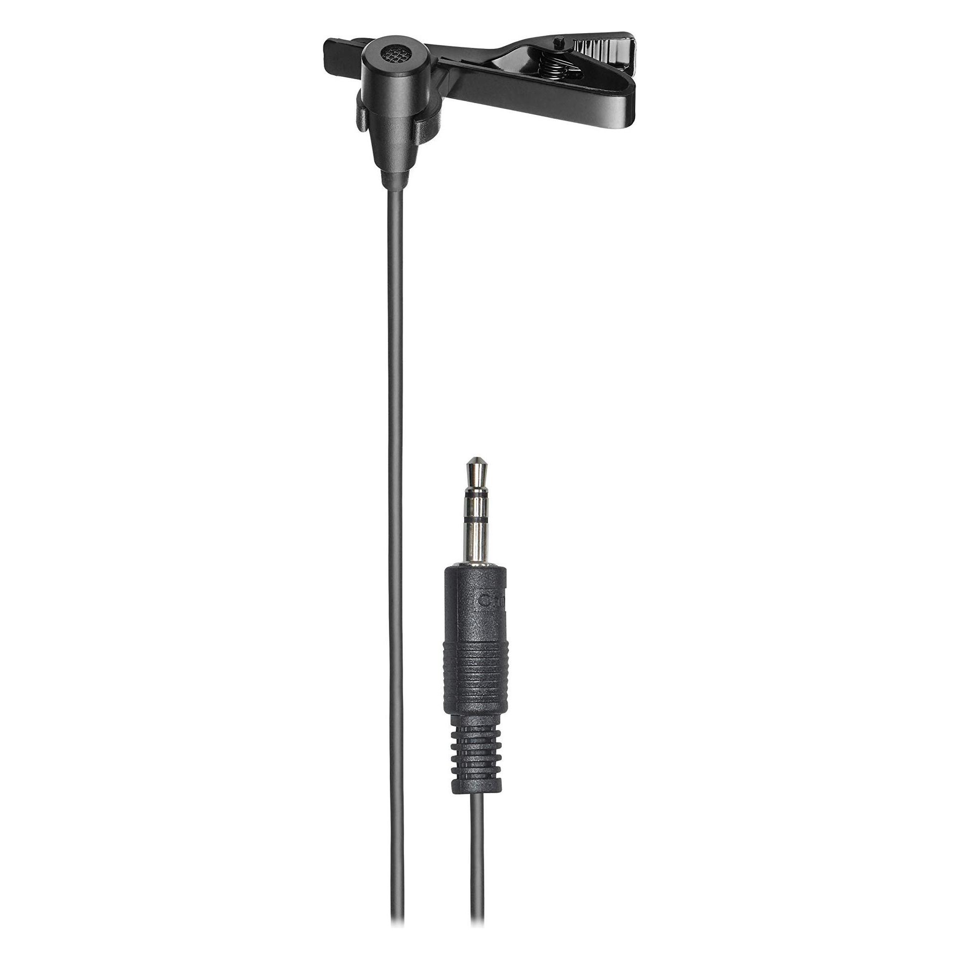 Audio-Technica AudioT ATR3350x Clip On Microfon bk Omnidirectionales Kondensatormikrofon (ATR3350x)