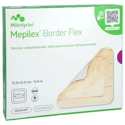 Mepilex Border Flex Schaumverband 12,5x12,5 cm