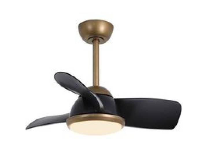 Parrot Uncle Ventilateur Plafond LED 76 cm Bronze Brossé Moteur DC Silencieux Lumière Dimmable Télécommande 6 Vitesses