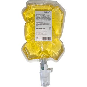CWS Seife Clear+ FoamSoap, 1701532, Schaumseife, Nachfüllkartusche, pH-hautneutral, 1 Liter