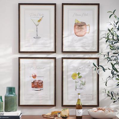 Cocktail Wall Art - Old Fashioned - Grandin Road
