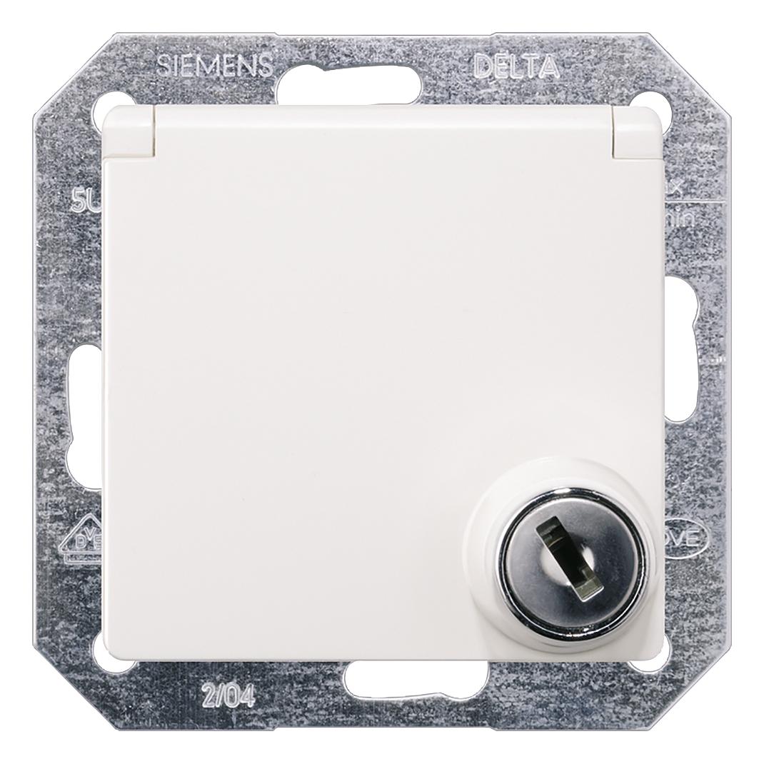 Siemens Steckdose 1f ti-ws glz DELTAi-system UP 5UB1916 (5UB1916)