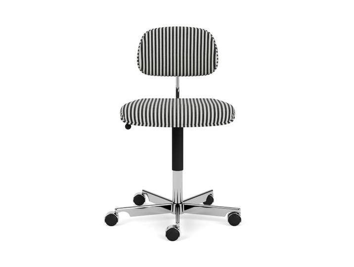 Montana Kevi 2534U Bürostuhl Stripe-Aluminium