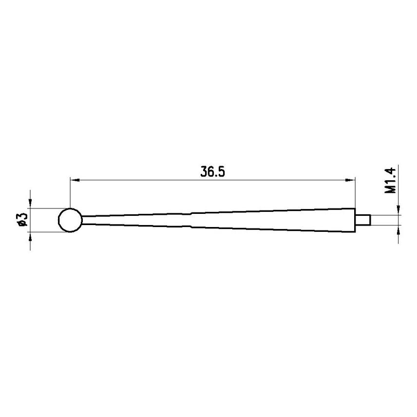 Sylvac Messeinsatz M1.4 (905.2245)