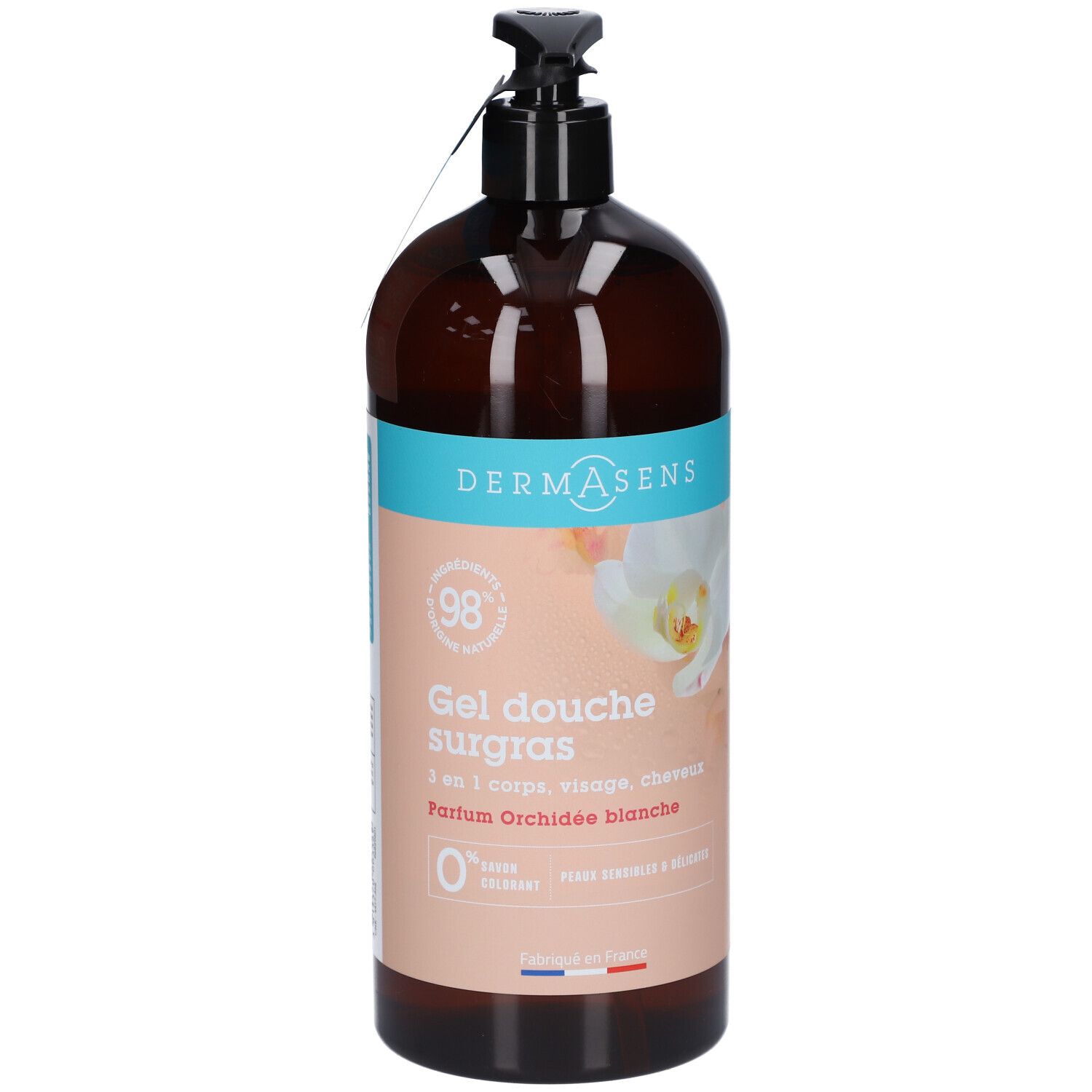 DermAsens Douchegel Surgras Witte Orchidee 1 l Duschgel