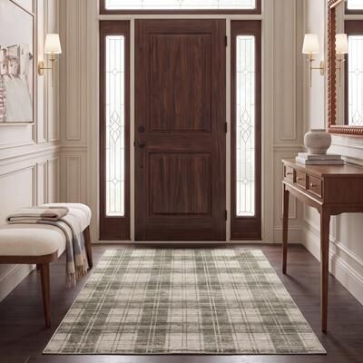 SAFAVIEH Oxford Plaid Irit Farmhouse Rug
