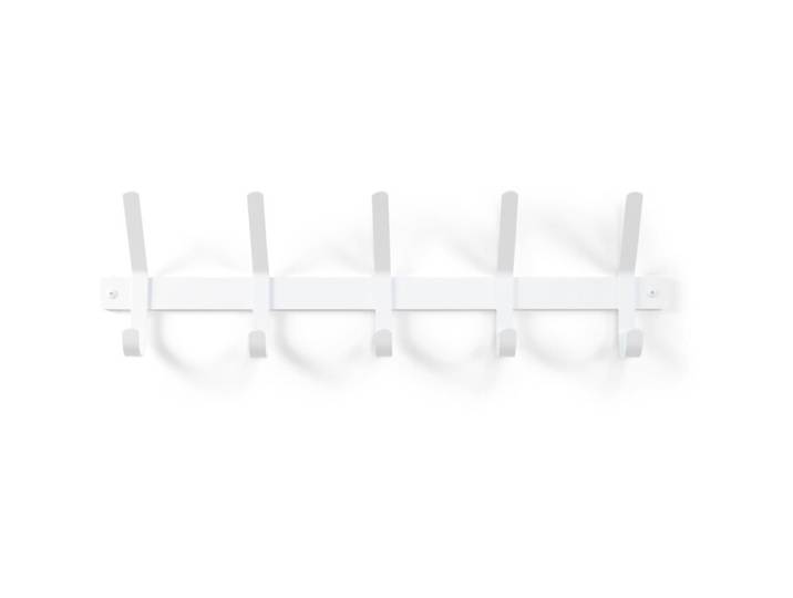 Spinder Design Garderobenleiste Hesta weiss Stahl H 21 cm 5