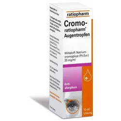 CROMO-RATIOPHARM Augentropfen 10 ml