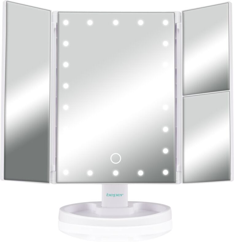BEPER P302VIS050 miroir de maquillage avec éclairage LED 1 pcs
