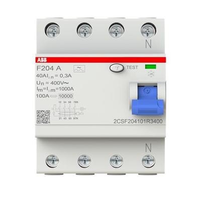 ABB Stotz S&J FI-Schutzschalter F204A-40/0,3 2CSF204101R3400