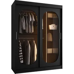SCHWEBETÜRENSCHRANK Bahrajn 150 mit LED Beleuchtung