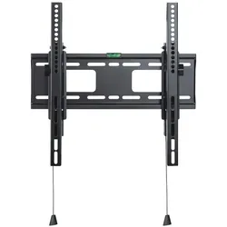 PureMounts TV Halterung mit verstellbaren Armen gegen Diebstahl - VESA 400x400, schwarz
