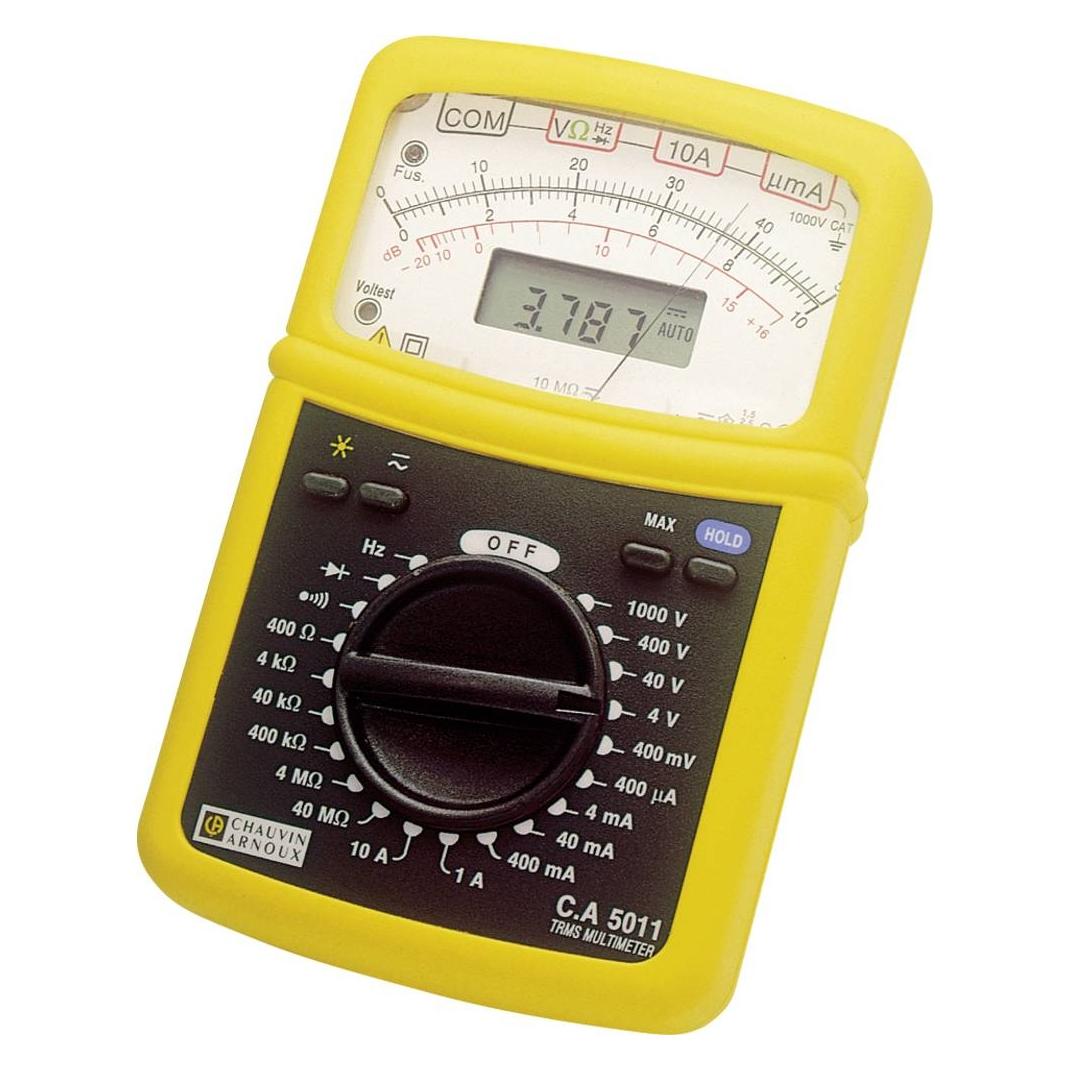 Chauvin Arnoux Hand-Multimeter analog, digita (CAT III 1000V, CAT IV 600V, Hand-Multimeter) (P01196311E)