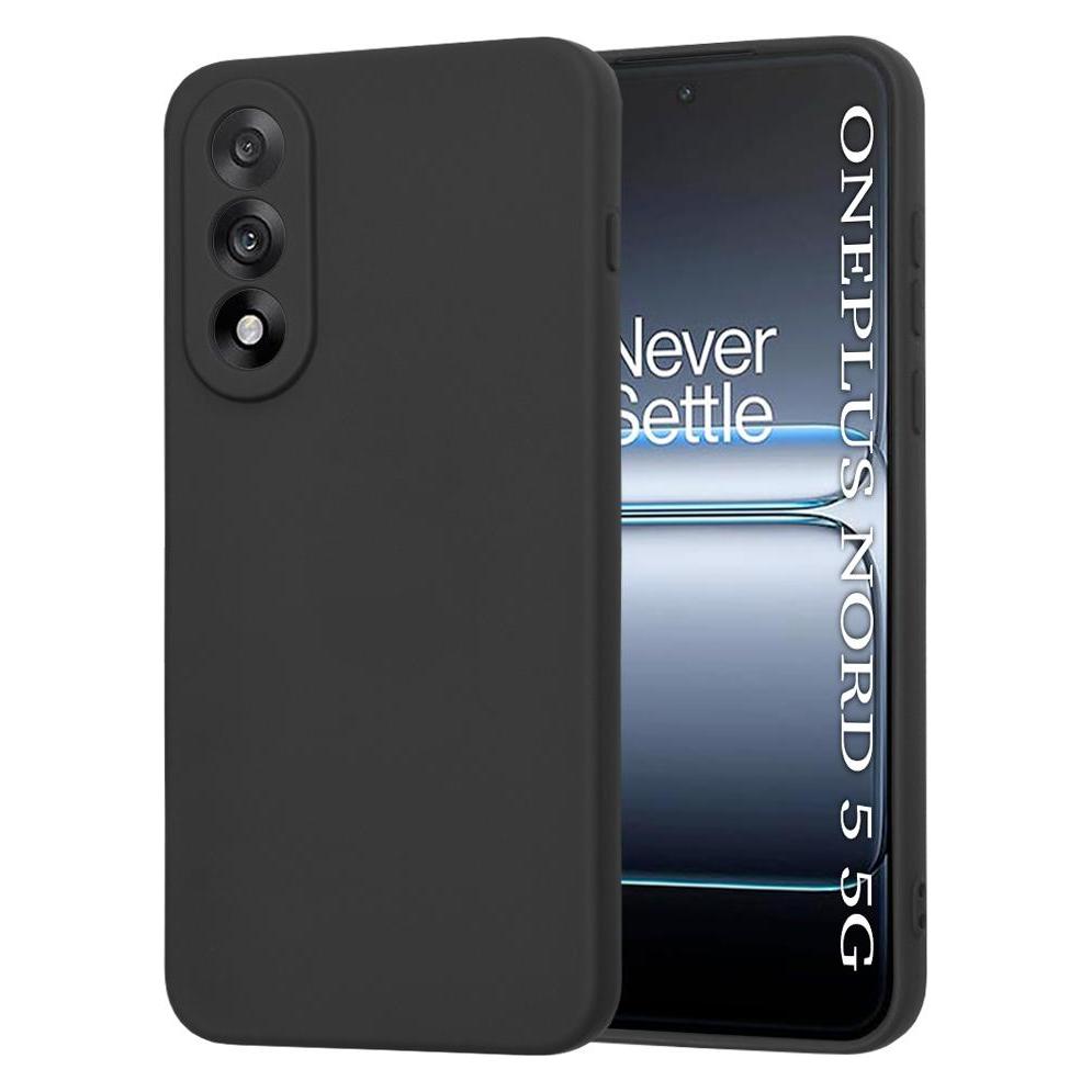Techsuit - SoftFlex - OnePlus Nord 5 - Black (OnePlus Nord 5) (61232607)