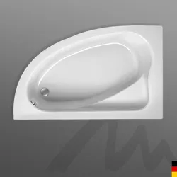 Mauersberger Badewanne „aspera“ 1500 × 1000 mm, rechts in Weiß