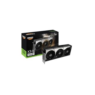 INNO3D Grafikkarte "GeForce RTX 5090 X3 OC", schwarz (ohne farbbezeichnung), Grafikkarten