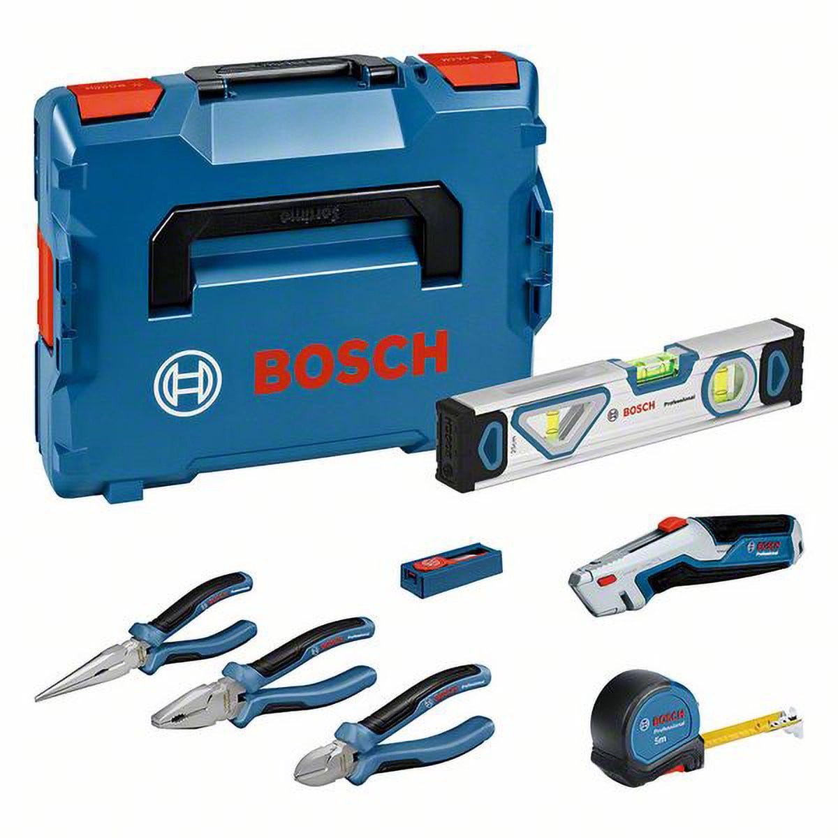 Bosch Professional 6-delige handgereedschapsset met reservemessen