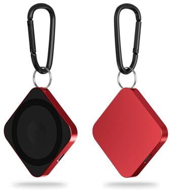 Inspired Deals Magnetic Wireless Charger Station For Phone Watch And Earbuds red