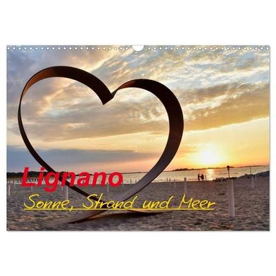Lignano - Sonne, Strand und Meer (Wandkalender 2027 DIN A3 quer), CALVENDO Monatskalender