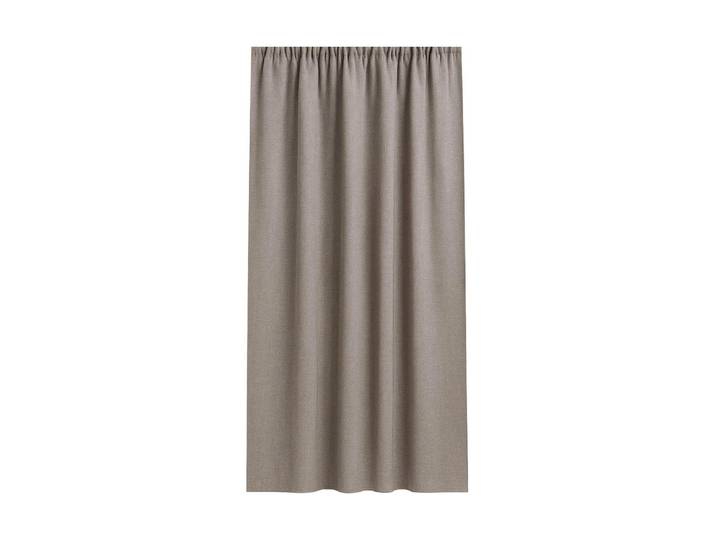 Vorhang Stotz Decor AG mit Faltenband Mira 140 cm x 260 cm , taupe, B:140cm H:260cm, Polyester, Polyester, Gardinen, Vorhang