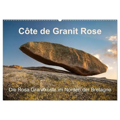 Côte de Granit Rose. Die Rosa Granitküste im Norden der Bretagne (Wandkalender 2027 DIN A2 quer), CALVENDO Monatskalender