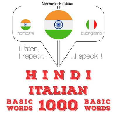 1000 essential words in Italian - JM Gardner, Audio, 9782821136953