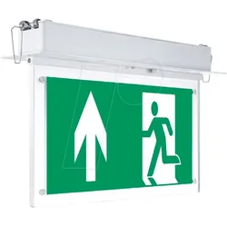 OPT WW7206 - LED-Fluchtweg-Leuchte, 2 W, Notausgang, Einbau