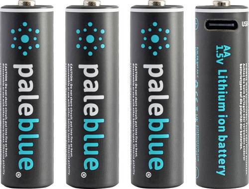 Paleblue Mignon (AA)-Akku Li-Ion 1700 1.5V 4St.