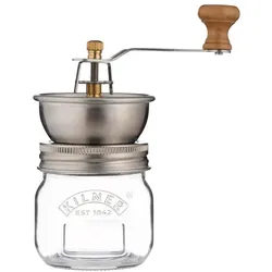 Kilner Gewürzmühlen Set, Pfeffermühle + Salzmühle, Transparent