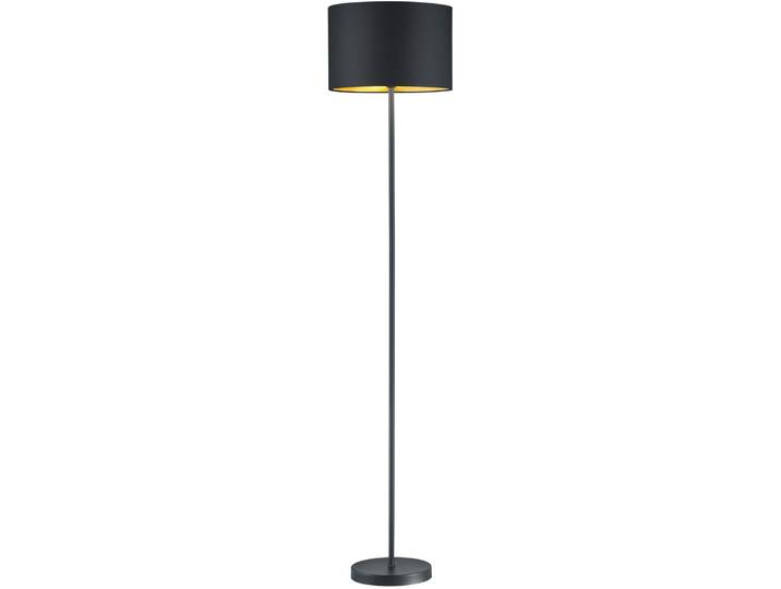 TRIO LEUCHTEN Stehlampe Hostel , gold (schwarz, goldfarben), 1, Ø 35cm H: 160,5cm, Leuchten, Stehlampe