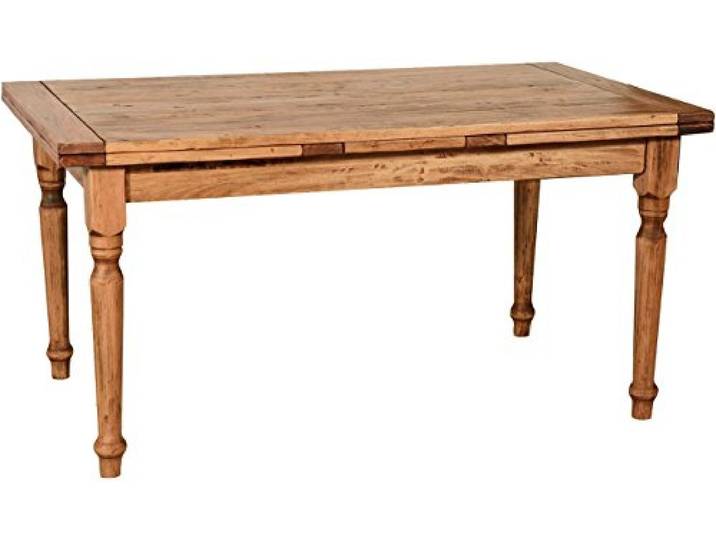 Biscottini Esstisch ausziehbar Made in Italy 160x90 cm Esstisch Holz massiv Küchentisch ausziehbar