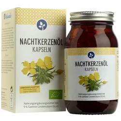 NACHTKERZENÖL 500 mg Kapseln Bio vegan 120 St