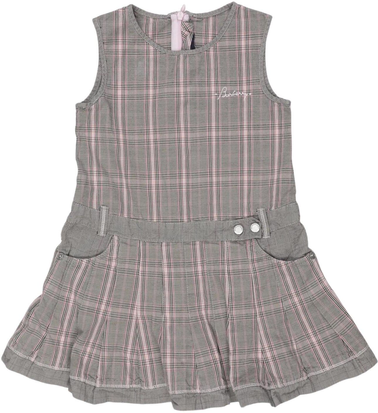 Burberry Mädchen Kleid, Mehrfarbig, Gr. EU 92, Baumwolle - Second Hand