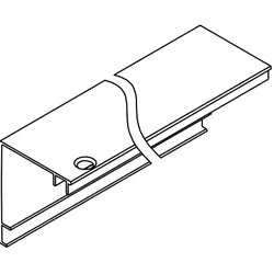 HSK Ersatzteile Abdeckprofil, innen, Chrom, E72257-1-41 E72257-1-41