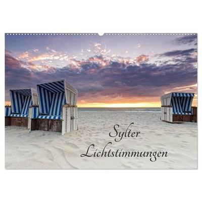 Sylter Lichtstimmungen (Wandkalender 2027 DIN A2 quer), CALVENDO Monatskalender