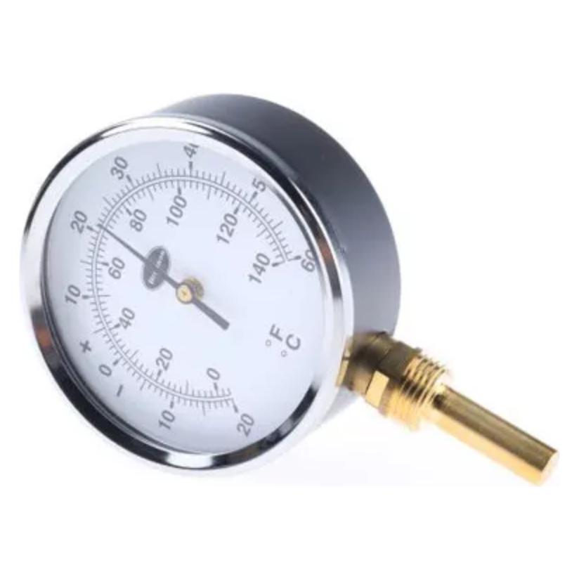 RS PRO Bimetall -20+60/50mm Boden (3248384)