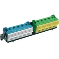 Hager FZ383 Träger mit 2x22 PE/N-Klemmen QUICKCONNECT