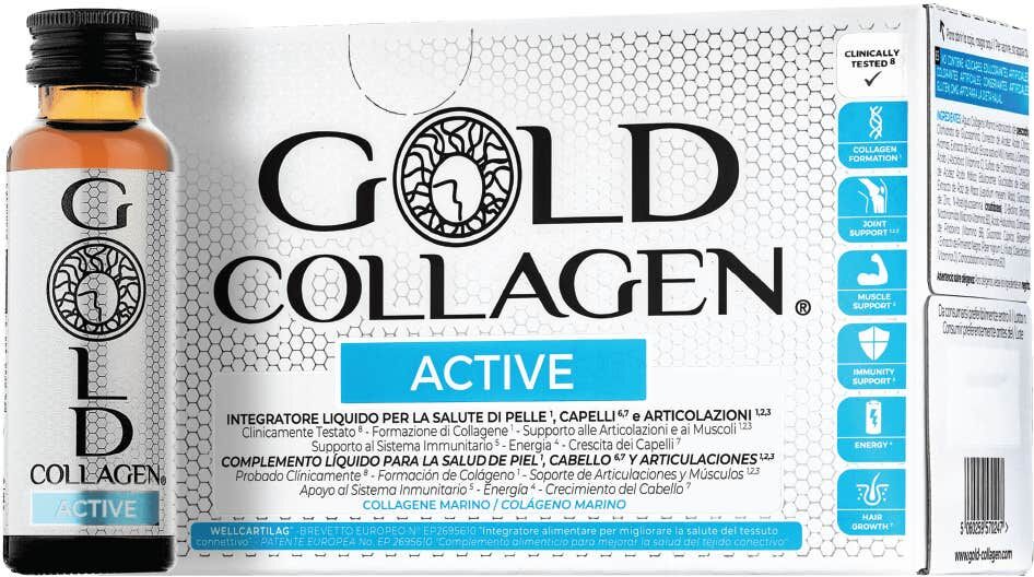GOLD COLLAGEN Active 10 Viales