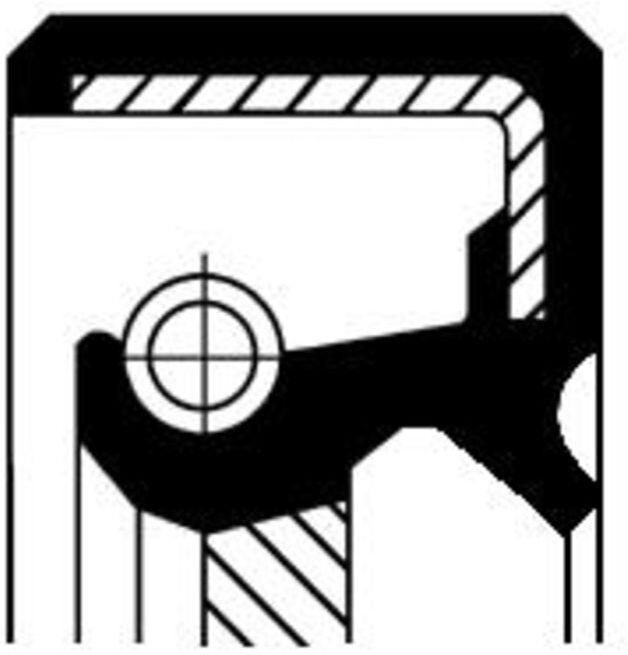 Wellendichtring, Automatikgetriebe CORTECO 19026202B