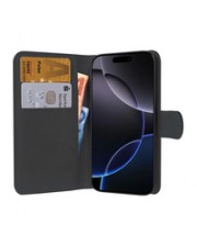PEDEA Book Cover Classic für Apple iPhone 16 Pro -black Schwarz (50160993)