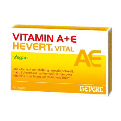 Hevert-Arzneimittel GmbH & Co. KG VITAMIN A+E Hevert Vital Kapseln 22 g 18219756