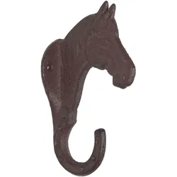 WANDHAKEN Pferdekopf, Gusseisen