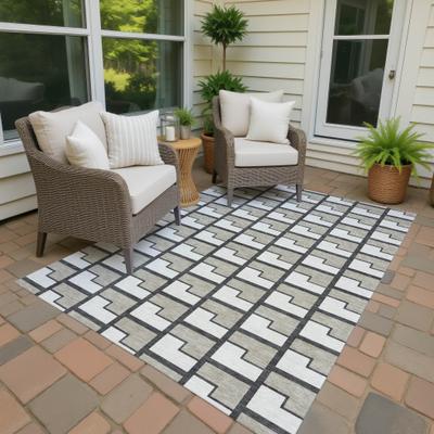 Addison Rugs Machine Washable Indoor/ Outdoor Modern Cody Chantille Rug