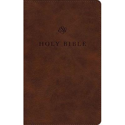 ESV Premium Church Bible, Large Print (Trutone, Brown), Gebundene Ausgabe von Esv Bibles, Crossway