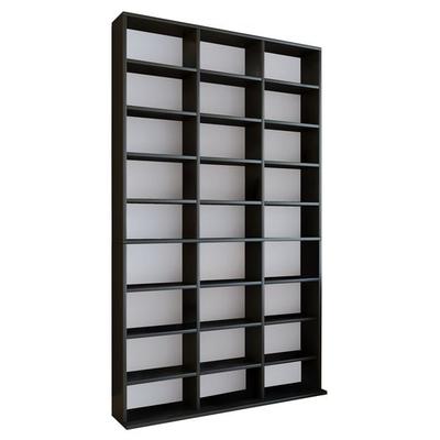 Holz CD DVD Standregal Bücherregal Regal Megosa XL