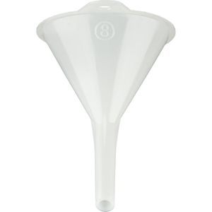 Hünersdorff Trichter 950300, naturfarben, Ø 8 cm, aus Kunststoff, mit Aufhängeöse