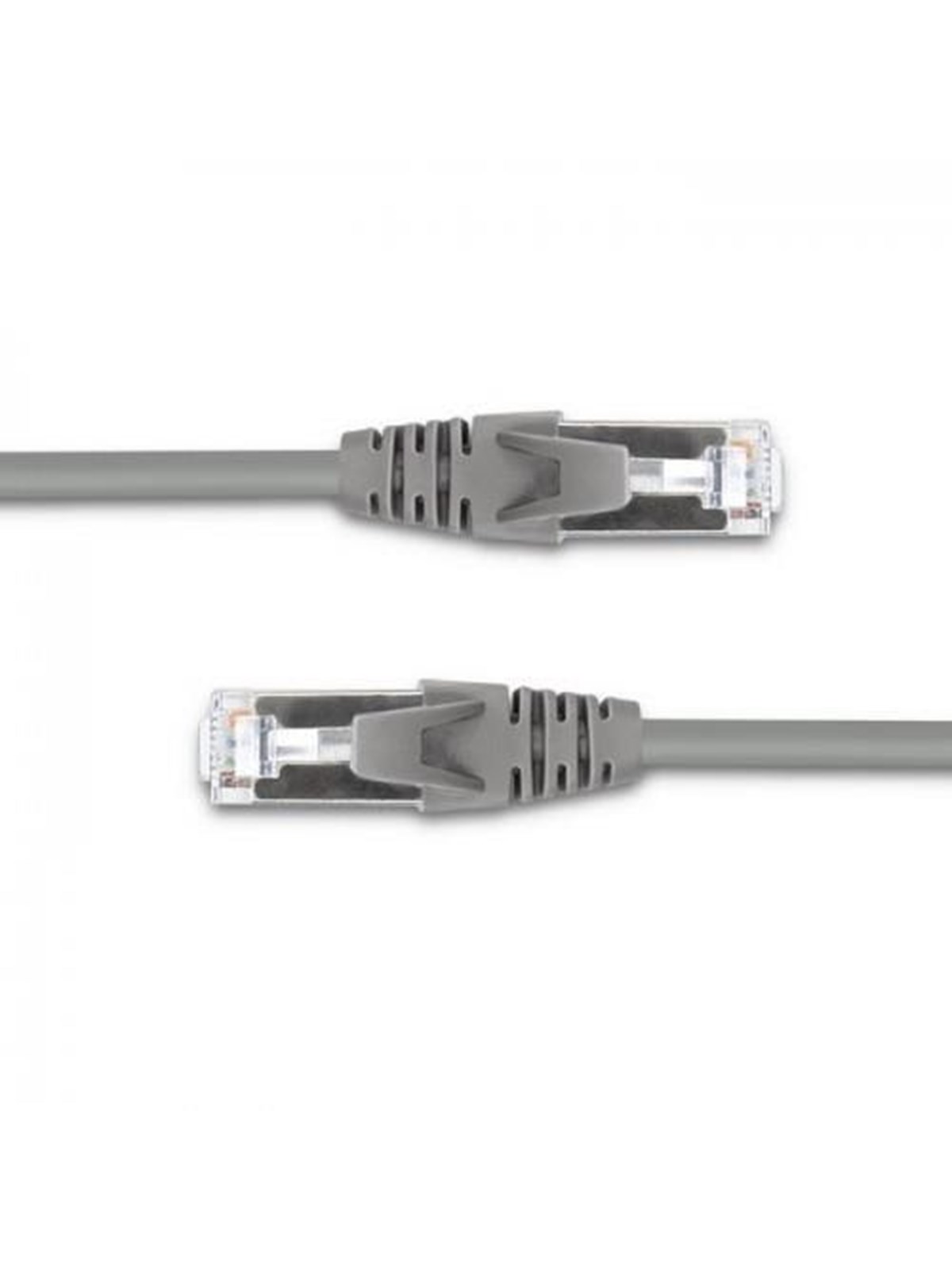 Qoltec Patchkabel Cat5e FTP RJ-45 - 5 m - Grau